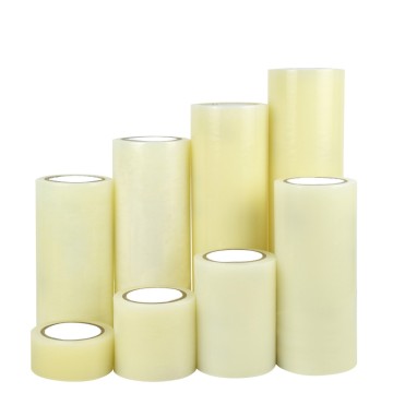 Transparent glass protective film