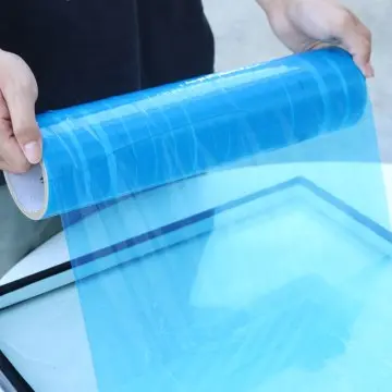 Blue glass protective film